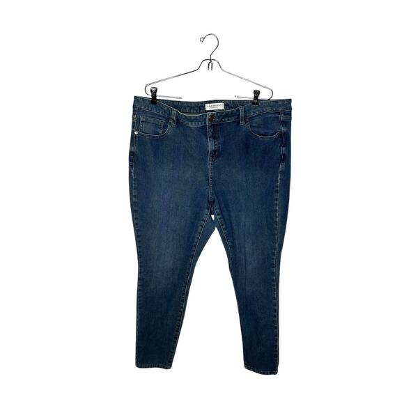 Lane Bryant Denim - Lane Bryant dark wash,‎ skinny jeans, size 20 high rise, ultimate stretch